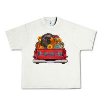 Pistachio thanksgiving truck turkey pumpkin Urban Heavy Tee - AdoDesignShop