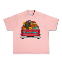 Salmon thanksgiving truck turkey pumpkin Urban Heavy Tee - AdoDesignShop