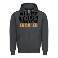 Smoke Allez Tous Vous Enculer Zipper Hoodie - Bettercallsaul