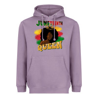 Lavender juneteenth queen black woman afro queen Heavyweight Hoodie - CowGirlArtShop
