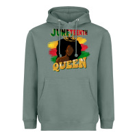 Sage juneteenth queen black woman afro queen Heavyweight Hoodie - CowGirlArtShop
