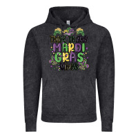 Vintage Black thick thighs mardi gras vibes Vintage Hoodie - MaliasSmallBusiness