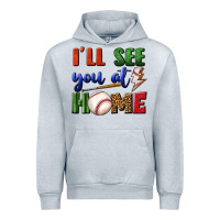 Heather Grey i'll see you at home Urban Hoodie - BundleAndBundleShop