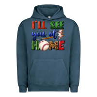 Pigment Midnight Navy i'll see you at home Urban Hoodie - BundleAndBundleShop