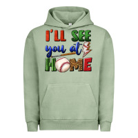 Pigment Oil Green i'll see you at home Urban Hoodie - BundleAndBundleShop