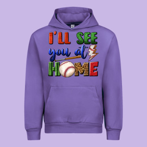 I'll See You At Home Urban Hoodie Designed By Bundleandbundleshop
