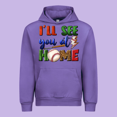 I'll See You At Home Urban Hoodie Designed By Bundleandbundleshop