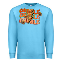 Ocean Blue gobble gobble gobble Premium Sweatshirt - CowGirlArtShop