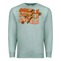 Seafoam gobble gobble gobble Premium Sweatshirt - CowGirlArtShop