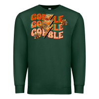 Sports Green gobble gobble gobble Premium Sweatshirt - CowGirlArtShop