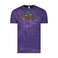Cloud Purple thankful turkey Vintage Tee - JahusDesignShop