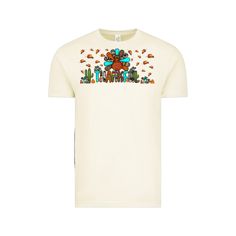 Thankful Turkey Vintage Tee by JahusDesignShop | Teevron