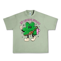 Oil Green so luckin boujee Urban Heavy Tee - MaliasSmallBusiness