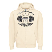 Sandshell push harder Zipper Hoodie - Bettercallsaul