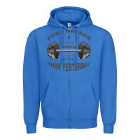True Royal push harder Zipper Hoodie - Bettercallsaul