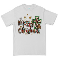 Dove Grey merry christmas wood slice ornament Premium Tee - JahusDesignShop