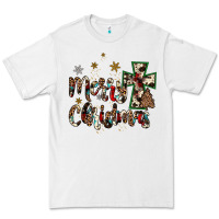 White merry christmas wood slice ornament Premium Tee - JahusDesignShop