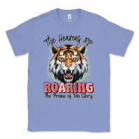 Colony Blue the heavens are roaring tiger Classic Tee - MaliasSmallBusiness
