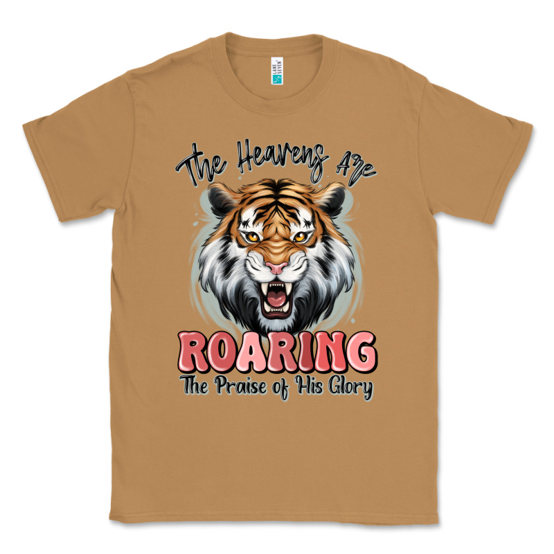 The Heavens Are Roaring Tiger Classic Tee by MaliasSmallBusiness | Teevron