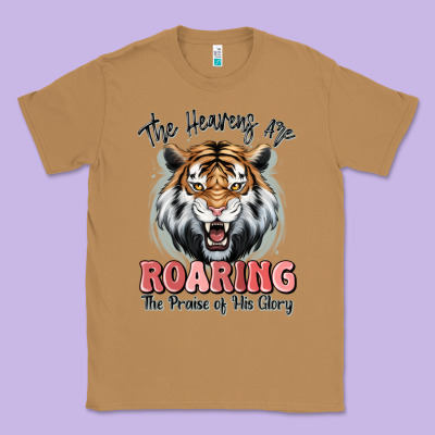 The Heavens Are Roaring Tiger Classic Tee Designed By Maliassmallbusiness