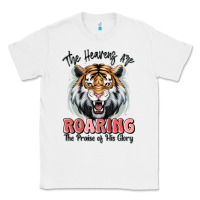 White the heavens are roaring tiger Classic Tee - MaliasSmallBusiness
