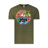 Vintage Olive family cruise 2024 Vintage Tee - MaliasSmallBusiness