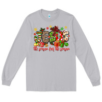 Moon Dust jesus the reason for the season Long Sleeve Tee - MaliasSmallBusiness