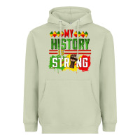 Matcha my history is strong Heavyweight Hoodie - CowGirlArtShop