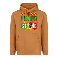 Meerkat my history is strong Heavyweight Hoodie - CowGirlArtShop