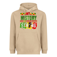 Mushroom my history is strong Heavyweight Hoodie - CowGirlArtShop