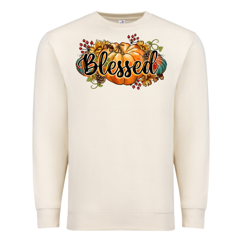 Blessed Premium Sweatshirt by CowGirlArtShop | Teevron