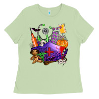 Matcha zombie nurse   halloween Ladies Tee - AdoDesignShop