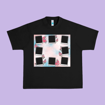 Add Your Text Photo Collage Life Urban Heavy Tee Designed By Maliassmallbusiness