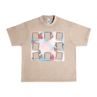 French Oak add your text photo collage life Urban Heavy Tee - MaliasSmallBusiness