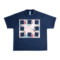 Navy add your text photo collage life Urban Heavy Tee - MaliasSmallBusiness