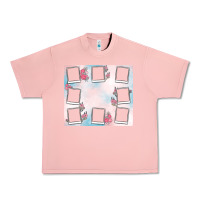 Salmon add your text photo collage life Urban Heavy Tee - MaliasSmallBusiness