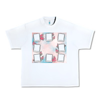 White add your text photo collage life Urban Heavy Tee - MaliasSmallBusiness