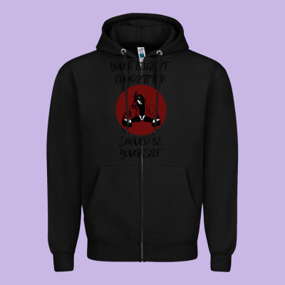 Your Biggest Competitor Zipper Hoodie Designed By Bettercallsaul