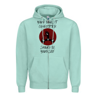 Seafoam Your Biggest Competitor Zipper Hoodie - Bettercallsaul
