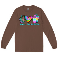 Chestnut peace love loaded tea Long Sleeve Tee - JahusDesignShop