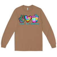 Toasted Coconut peace love loaded tea Long Sleeve Tee - JahusDesignShop