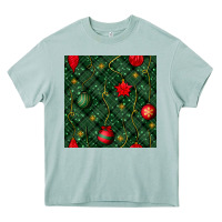 Arona christmas ornaments seamless  pattern Heavy Core Tee - BundleAndBundleShop