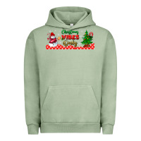 Pigment Oil Green christmas vibes only libbey glass Urban Hoodie - BundleAndBundleShop