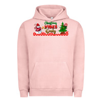 Pigment Salmon christmas vibes only libbey glass Urban Hoodie - BundleAndBundleShop