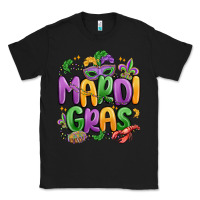 Black mardi gras Classic Tee - MaliasSmallBusiness