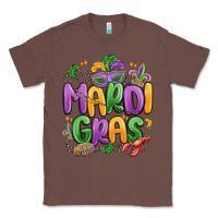 Chestnut mardi gras Classic Tee - MaliasSmallBusiness