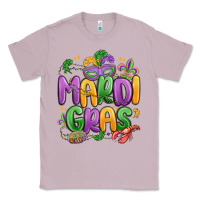Lilac mardi gras Classic Tee - MaliasSmallBusiness