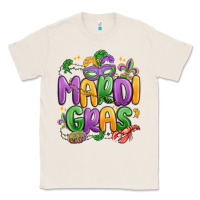 Natural mardi gras Classic Tee - MaliasSmallBusiness