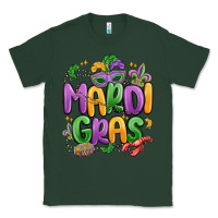 Sports Green mardi gras Classic Tee - MaliasSmallBusiness