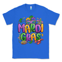 True Royal mardi gras Classic Tee - MaliasSmallBusiness